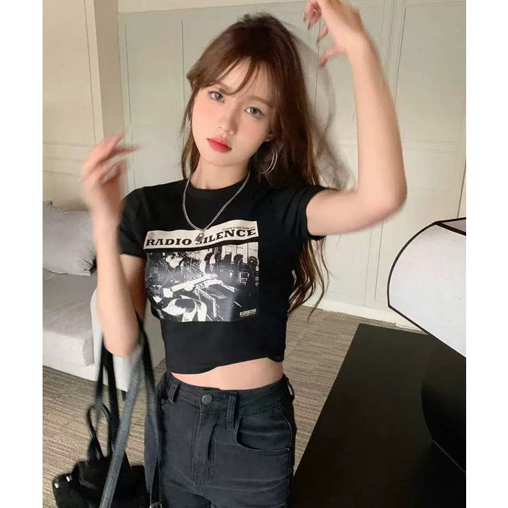 冬新作 フォトプリント クロップド丈 | LOVERS | 詳細画像3 