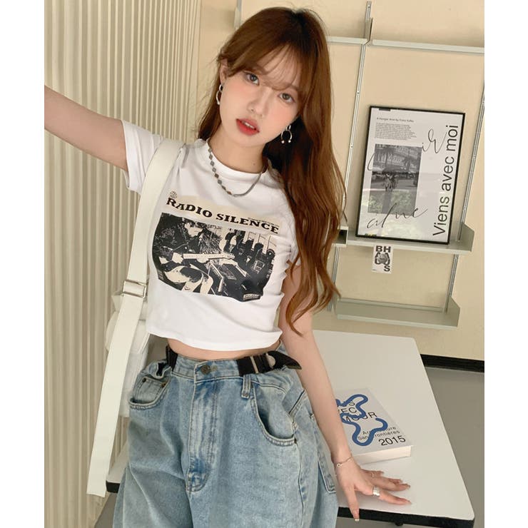 冬新作 フォトプリント クロップド丈 | LOVERS | 詳細画像8 