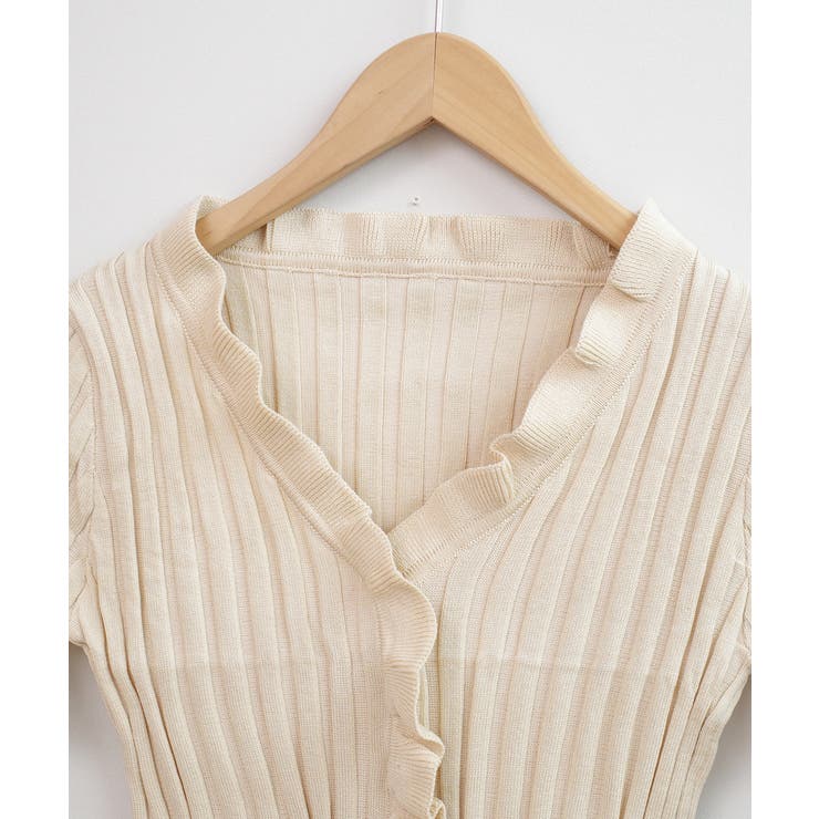 冬新作 フリルリブニット クロップド丈 | LOVERS | 詳細画像19 