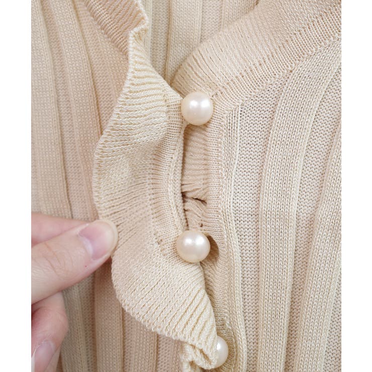 冬新作 フリルリブニット クロップド丈 | LOVERS | 詳細画像21 