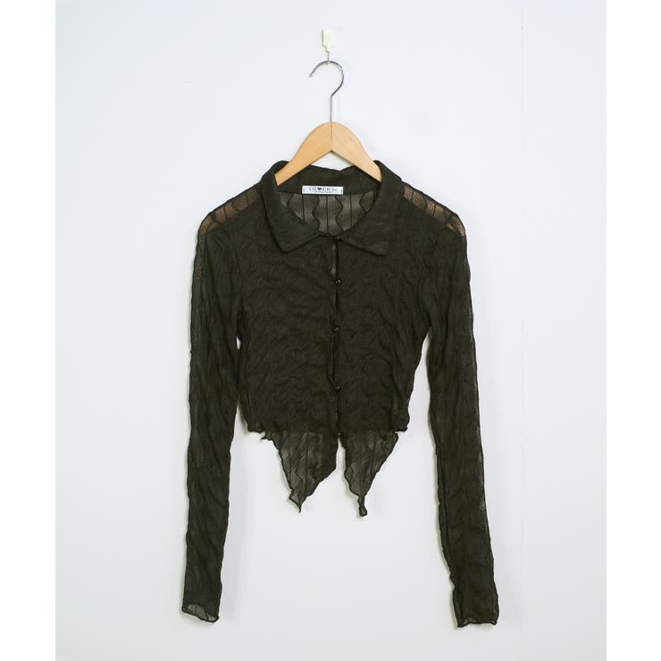 冬新作 ウェーブ シアーシースルー | LOVERS | 詳細画像11 