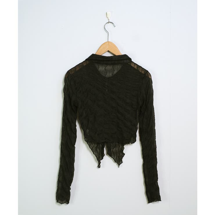 冬新作 ウェーブ シアーシースルー | LOVERS | 詳細画像12 