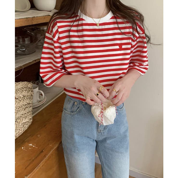 冬新作 ハートロゴ クルーネック | LOVERS | 詳細画像5 