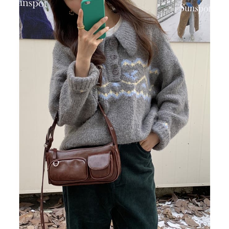 冬新作 ダブルポケット ベルトショルダー | LOVERS | 詳細画像11 