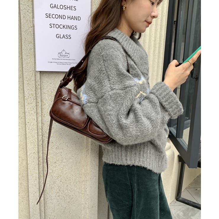 冬新作 ダブルポケット ベルトショルダー | LOVERS | 詳細画像13 