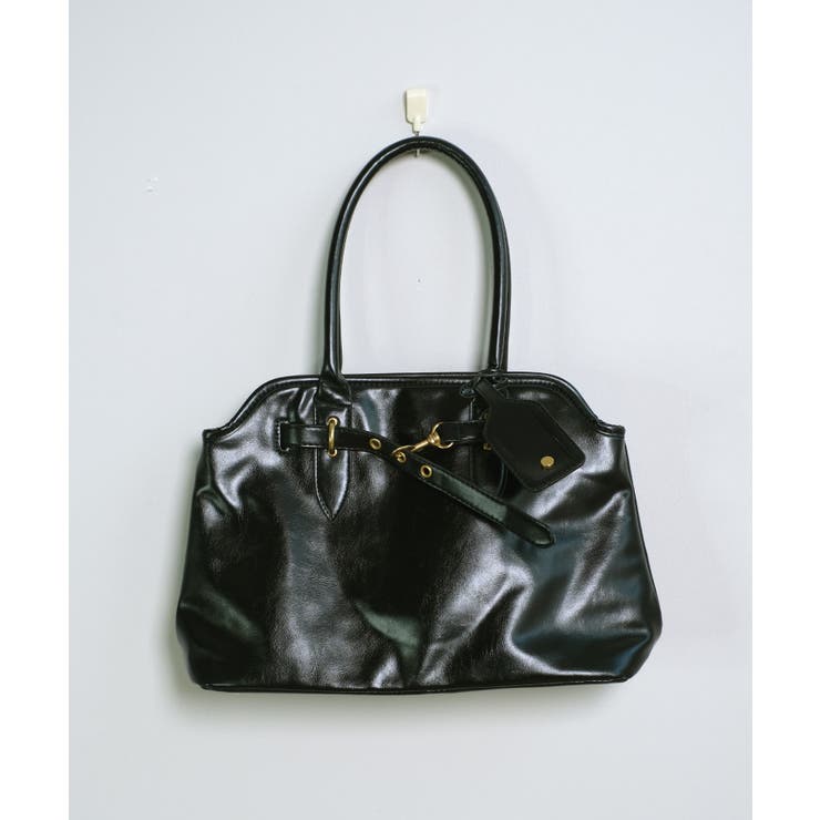 冬新作 ベルトデザイン PUレザートートバッグ | LOVERS | 詳細画像17 