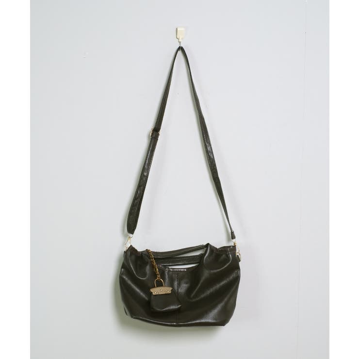 冬新作 ミニバッグチャーム付き PUレザー | LOVERS | 詳細画像20 