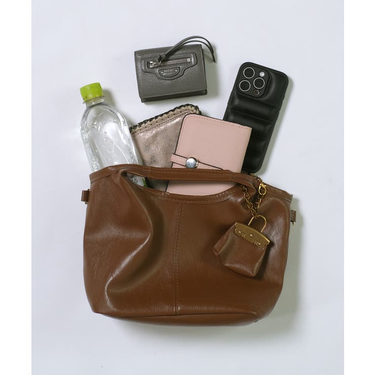 冬新作 ミニバッグチャーム付き PUレザー | LOVERS | 詳細画像27 