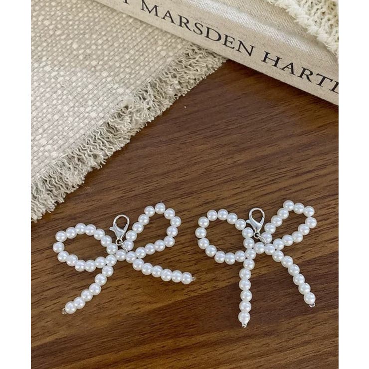 冬新作 フェイクパール ミニリボン | LOVERS | 詳細画像2 