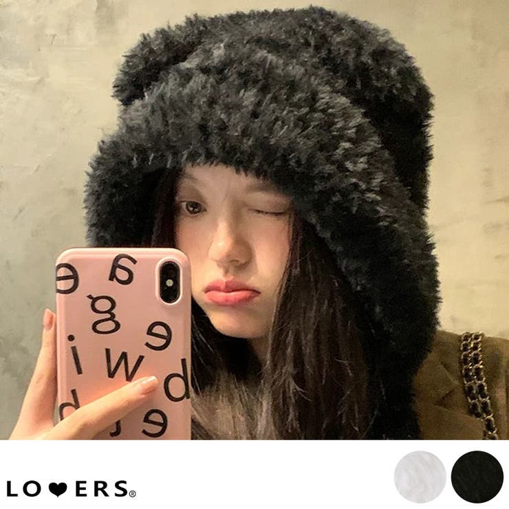 冬新作 耳付き シャギーニット | LOVERS | 詳細画像1 