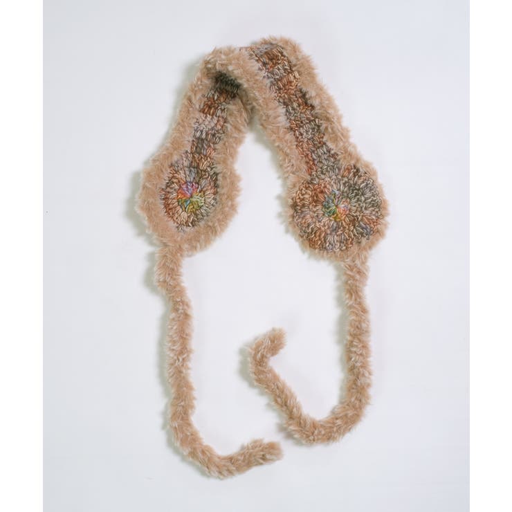 冬新作 フェイクファー カラフルニット編み | LOVERS | 詳細画像17 