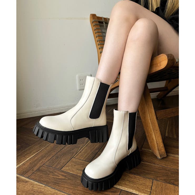 冬新作 ボリュームソール 厚底サイドゴア | LOVERS | 詳細画像14 