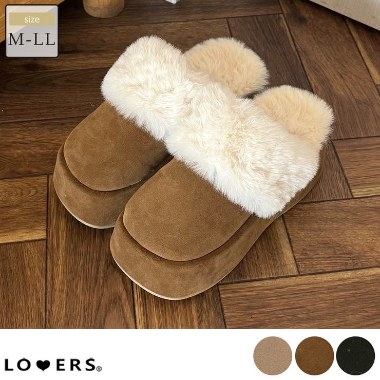 冬新作 フェイクムートン ボリュームソール | LOVERS | 詳細画像1 