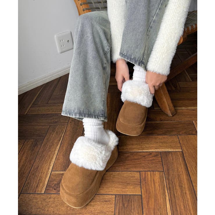 冬新作 フェイクムートン ボリュームソール | LOVERS | 詳細画像10 