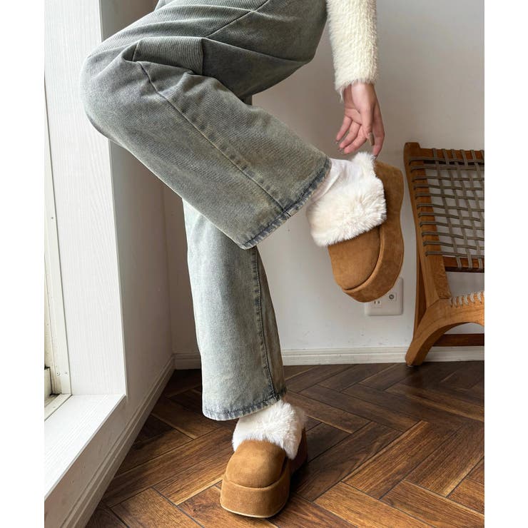 冬新作 フェイクムートン ボリュームソール | LOVERS | 詳細画像12 