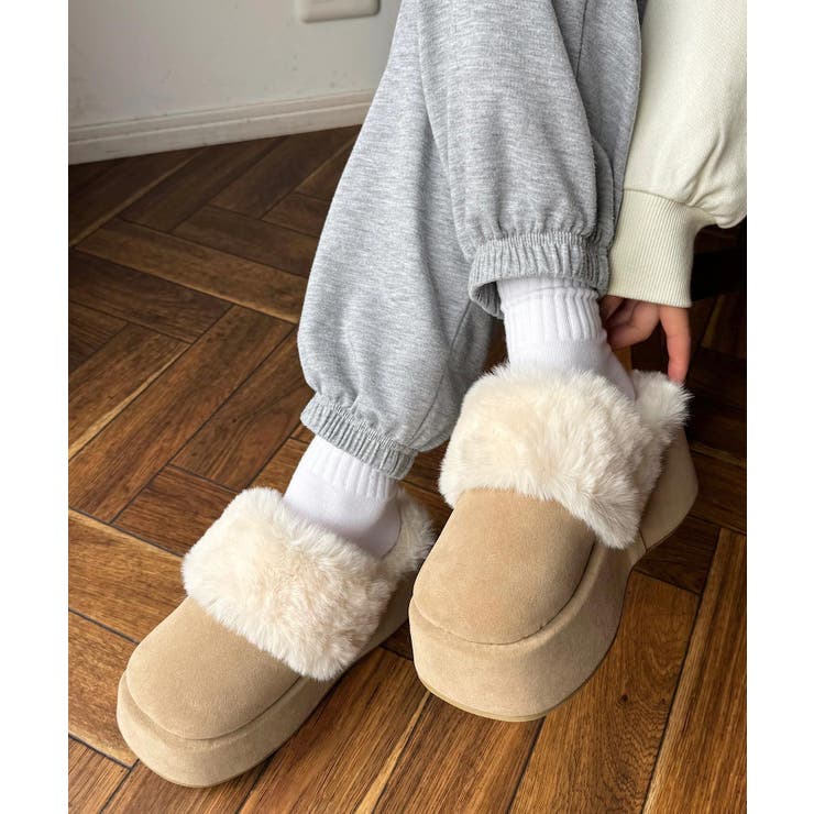 冬新作 フェイクムートン ボリュームソール | LOVERS | 詳細画像15 