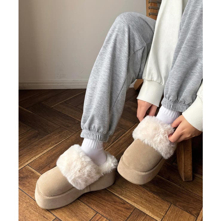 冬新作 フェイクムートン ボリュームソール | LOVERS | 詳細画像18 