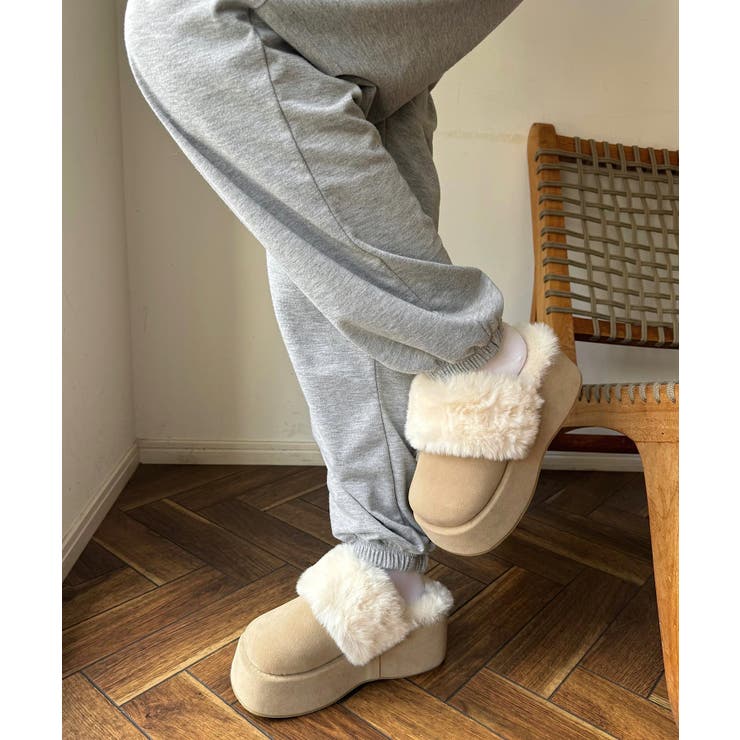 冬新作 フェイクムートン ボリュームソール | LOVERS | 詳細画像19 