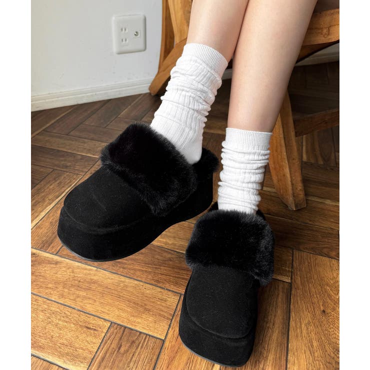 冬新作 フェイクムートン ボリュームソール | LOVERS | 詳細画像21 