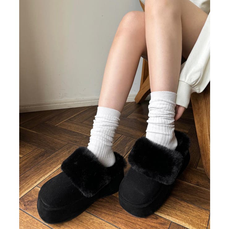 冬新作 フェイクムートン ボリュームソール | LOVERS | 詳細画像23 