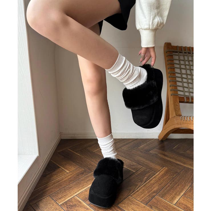 冬新作 フェイクムートン ボリュームソール | LOVERS | 詳細画像26 
