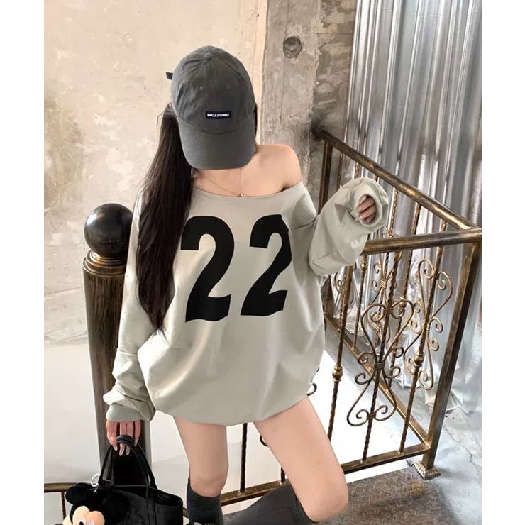 冬新作 ワンショルダー ナンバープリント | LOVERS | 詳細画像7 