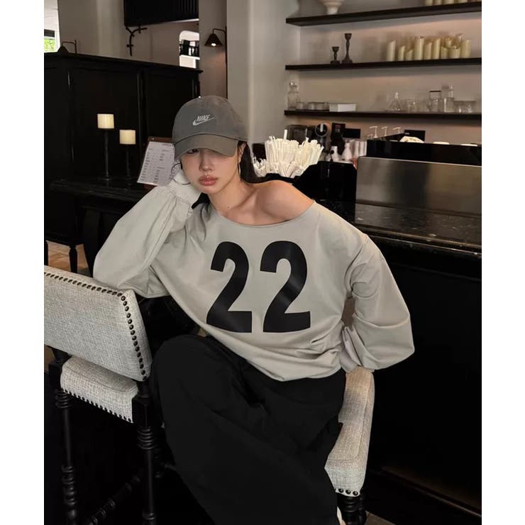 冬新作 ワンショルダー ナンバープリント | LOVERS | 詳細画像10 