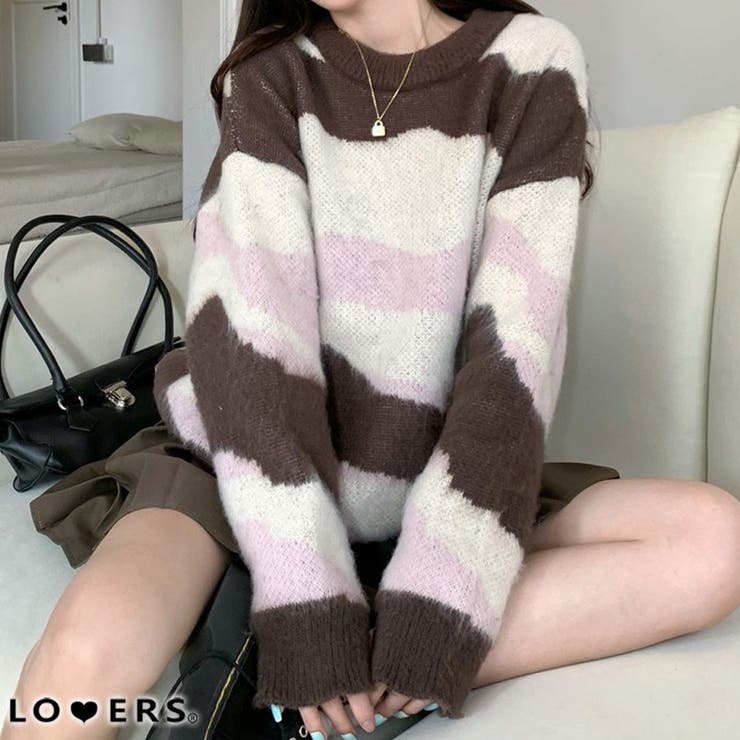 冬新作 ニュアンスウェーブ モヘアライク | LOVERS | 詳細画像1 