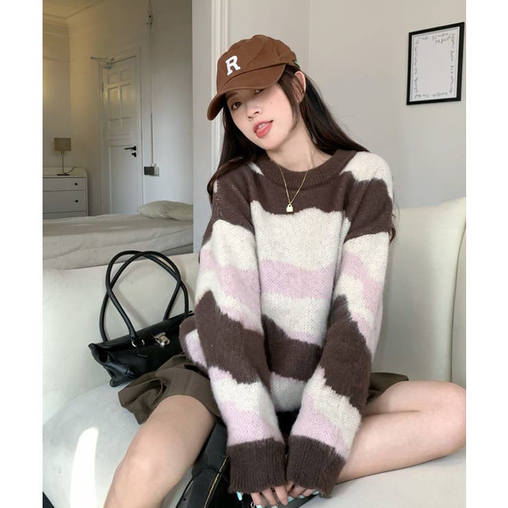 春新作 ニュアンスウェーブ モヘアライク[品番：JP000006882]｜LOVERS