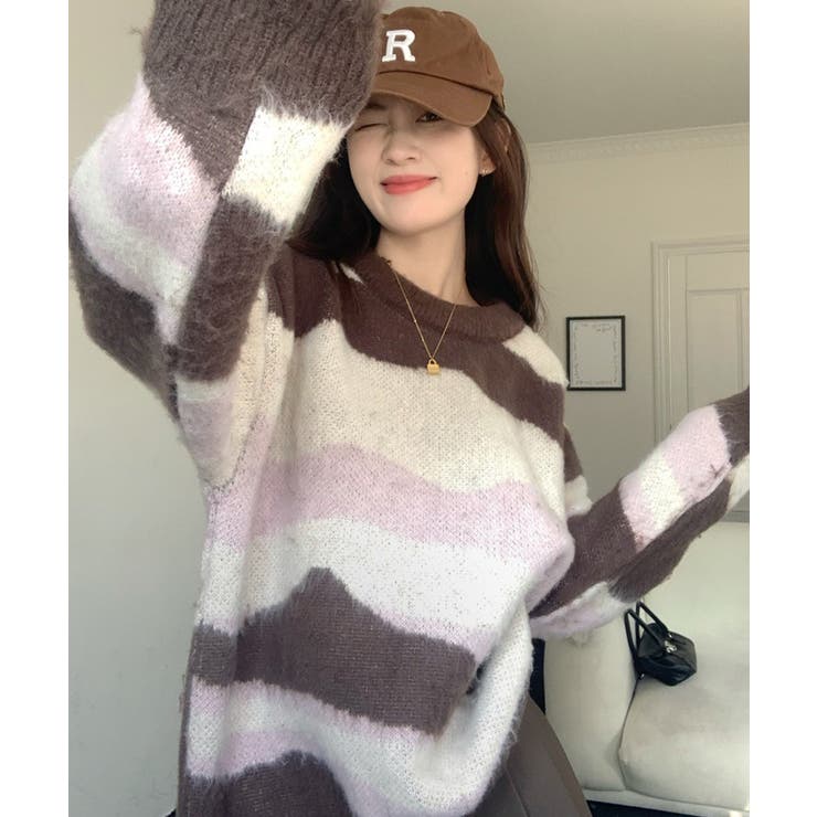 冬新作 ニュアンスウェーブ モヘアライク | LOVERS | 詳細画像6 