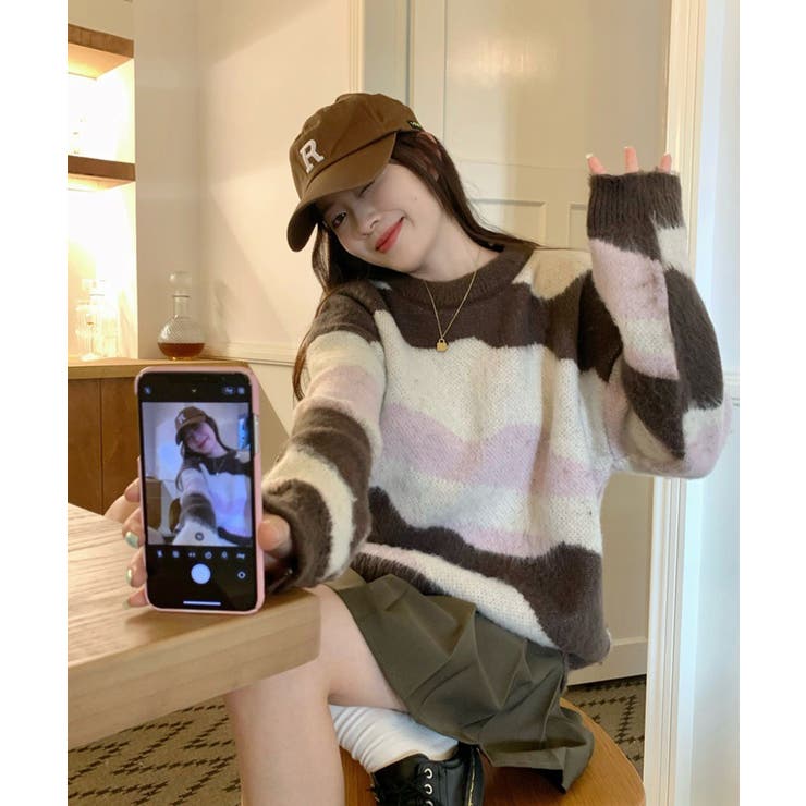 冬新作 ニュアンスウェーブ モヘアライク | LOVERS | 詳細画像10 