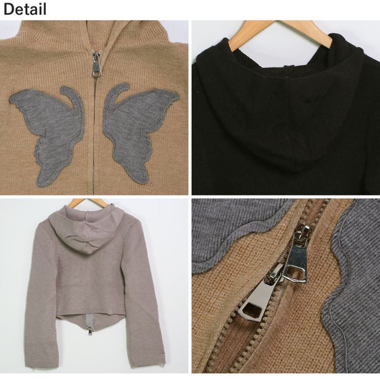 冬新作 バタフライパッチ ダブルジップ | LOVERS | 詳細画像29 