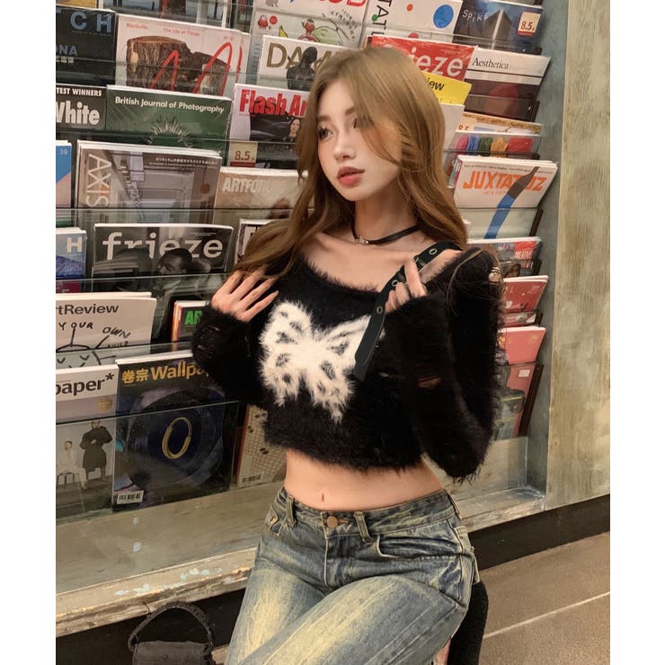 冬新作 バタフライ ベルトワンショルダー | LOVERS | 詳細画像4 