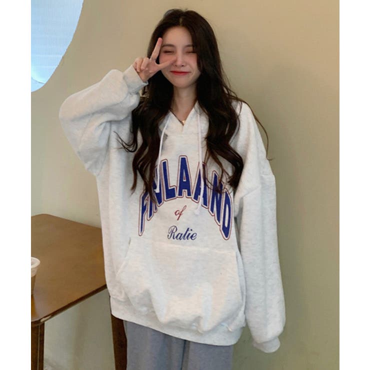 冬新作 ビッグシルエット カレッジロゴ | LOVERS | 詳細画像4 