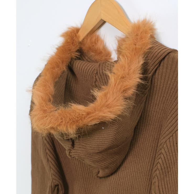 冬新作 ファーフード ショート丈 | LOVERS | 詳細画像24 