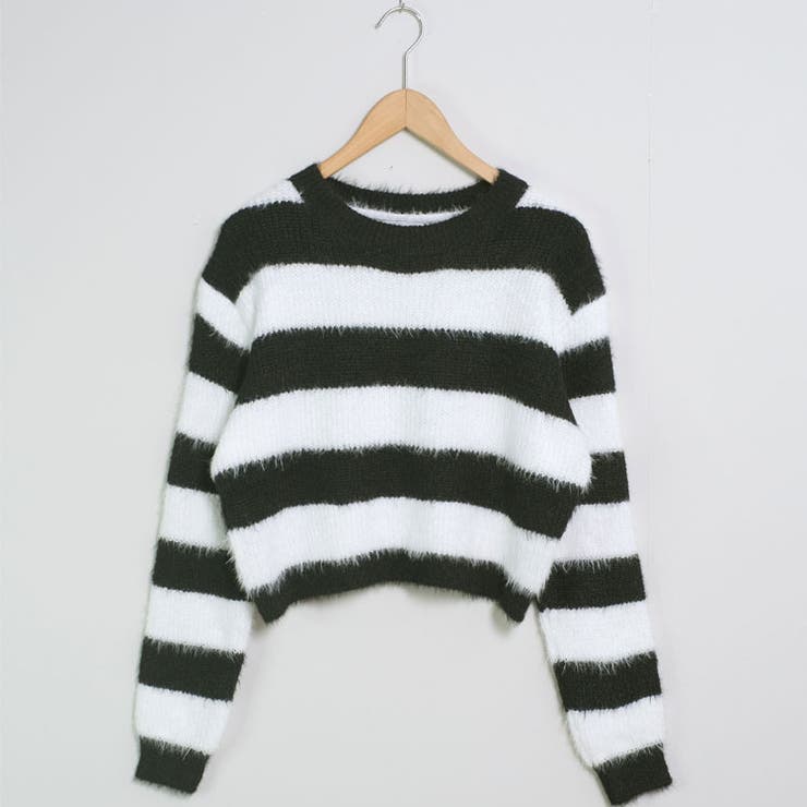 冬新作 ショート丈 ボーダー | LOVERS | 詳細画像18 