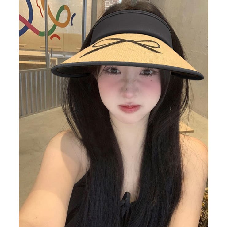 冬新作 リボン刺繍 ストローハット | LOVERS | 詳細画像3 