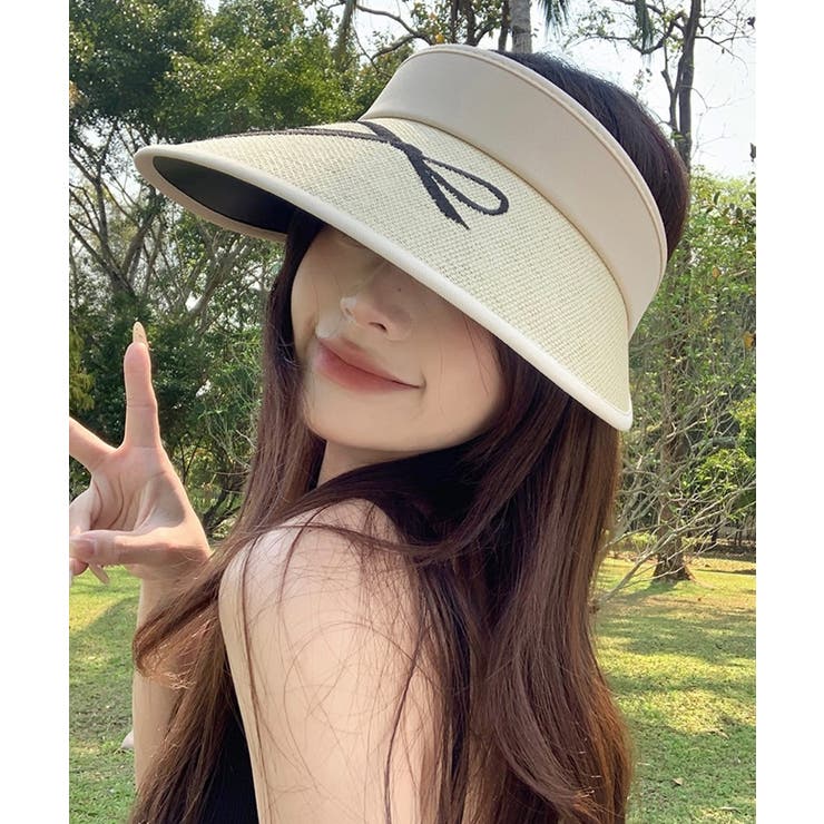 冬新作 リボン刺繍 ストローハット | LOVERS | 詳細画像8 