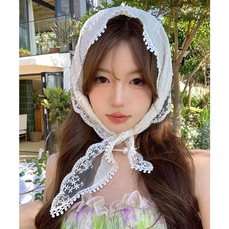 冬新作 レースドッキング バブーシュカ | LOVERS | 詳細画像2 