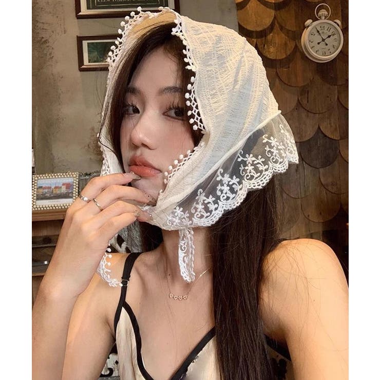 冬新作 レースドッキング バブーシュカ | LOVERS | 詳細画像5 