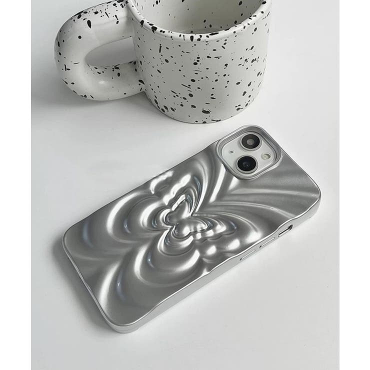 冬新作 バタフライデザイン メタリックシルバー | LOVERS | 詳細画像10 