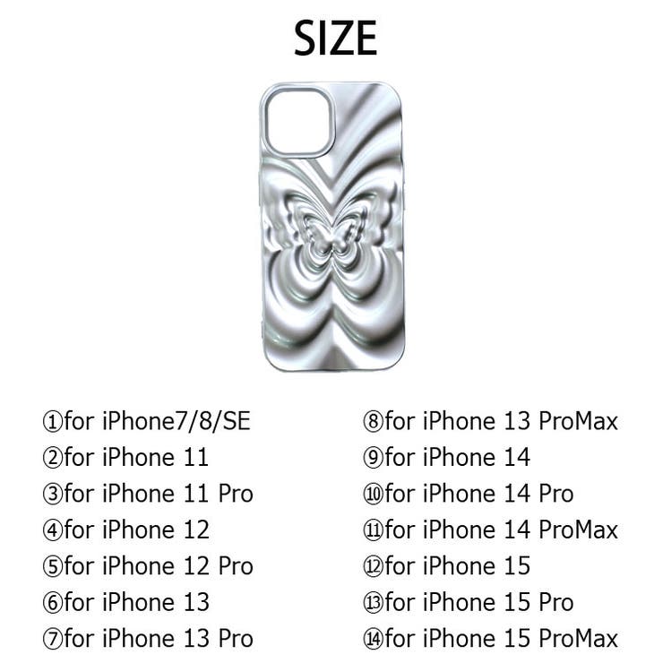 冬新作 バタフライデザイン メタリックシルバー | LOVERS | 詳細画像23 