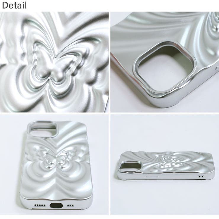 冬新作 バタフライデザイン メタリックシルバー | LOVERS | 詳細画像21 