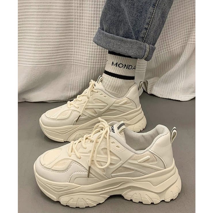 冬新作 ボリュームソール ダッドスニーカー | LOVERS | 詳細画像2 