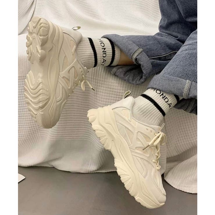 冬新作 ボリュームソール ダッドスニーカー | LOVERS | 詳細画像5 