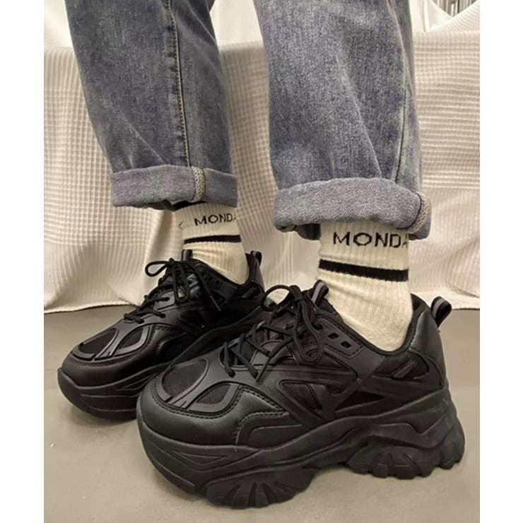 冬新作 ボリュームソール ダッドスニーカー | LOVERS | 詳細画像9 