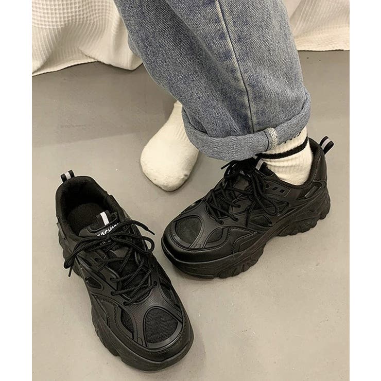 冬新作 ボリュームソール ダッドスニーカー | LOVERS | 詳細画像14 