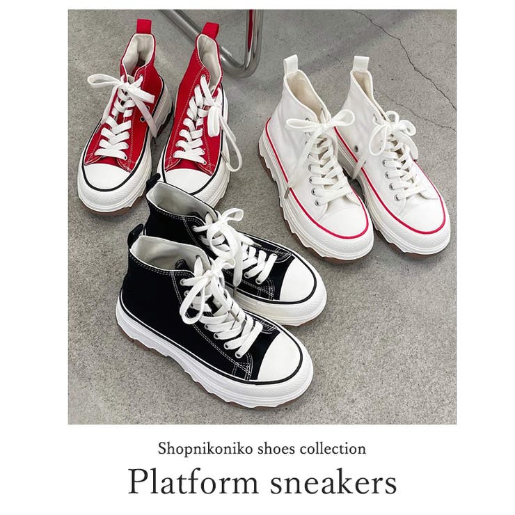 冬新作 ボリュームソール キャンバス | LOVERS | 詳細画像2 