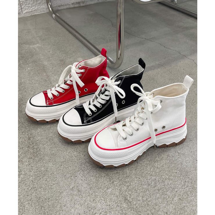 冬新作 ボリュームソール キャンバス | LOVERS | 詳細画像4 