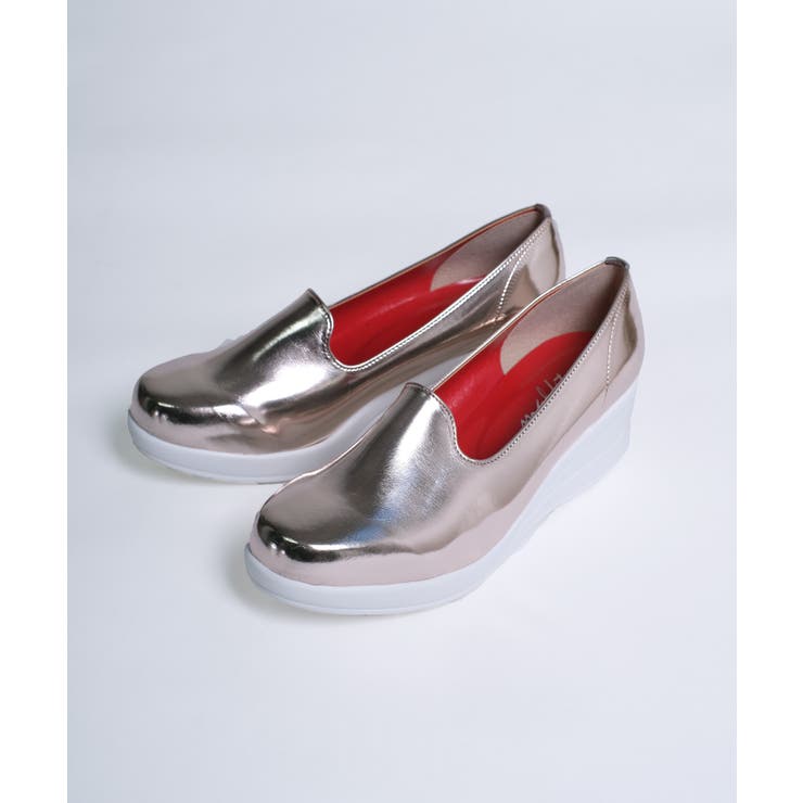 冬新作 日本製ウェッジソールパンプス日本製 厚底 | LOVERS | 詳細画像22 